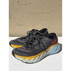 Hoka One One Gaviota 4 Mens Size 10 D Gray Athletic Gym Running Shoes Sneakers